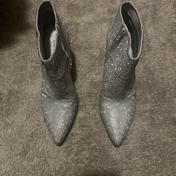 Steve Madden Rhinestone Sparkle Booties - Picture 7 of 8